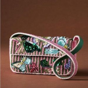Anthropologie Beaded Bag